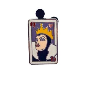 Disney Pin Evil Queen Snow White Badge Q
Card Villain Trading Pin Brooch